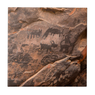 USA, Arizona, Coconino National Forest, Palatki Fliese
