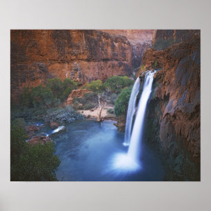USA, Arizona, Grand Canyon, Havasu Falls Poster