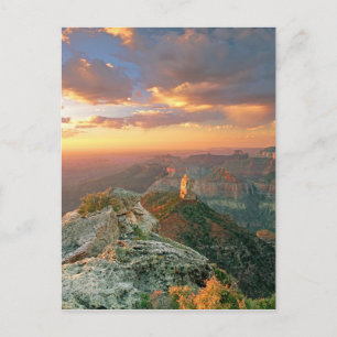 USA, Arizona, Grand Canyon National Park. Punkt Postkarte