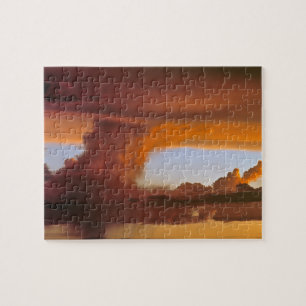 USA, Arizona, Grand Canyon NP. Sonnenuntergang erz Puzzle