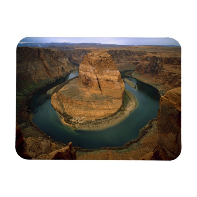 USA, Arizona. Horseshoe Bend zeigt Erosion durch Magnet (Horizontal)