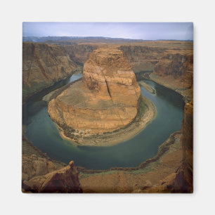 USA, Arizona. Horseshoe Bend zeigt Erosion durch Magnet