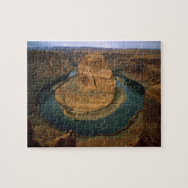 USA, Arizona. Horseshoe-Bend zeigt Erosion durch Puzzle (Horizontal)