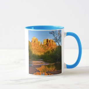 USA, Arizona. Kathedrale Rock bei Sonnenuntergang Tasse
