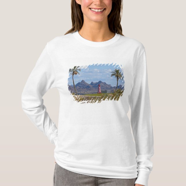 USA, Arizona, Lake Havasu City. Leuchtturm T-Shirt (Vorderseite)