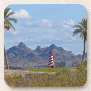 USA, Arizona, Lake Havasu City. Leuchtturm Untersetzer