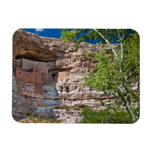USA, Arizona. Montezuma-Schloss, Die Ruinen Magnet