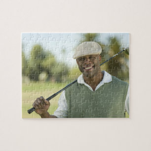 USA, Arizona, Scottsdale, Lächeler auf Golf Puzzle