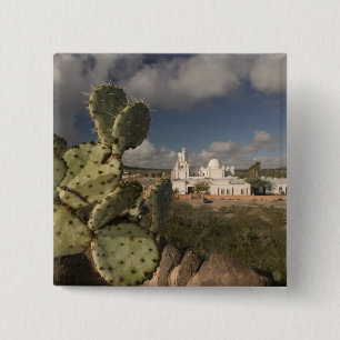 USA, Arizona, Tucson: Mission San Xavier del Bac 2 Button