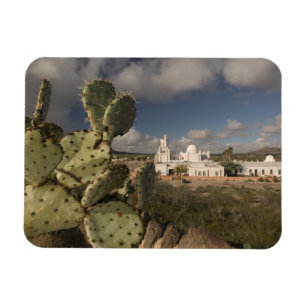 USA, Arizona, Tucson: Mission San Xavier del Bac 2 Magnet