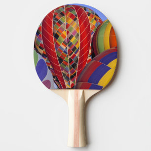 USA, Arizona, Val Vista. Farbige Heißluft Tischtennis Schläger