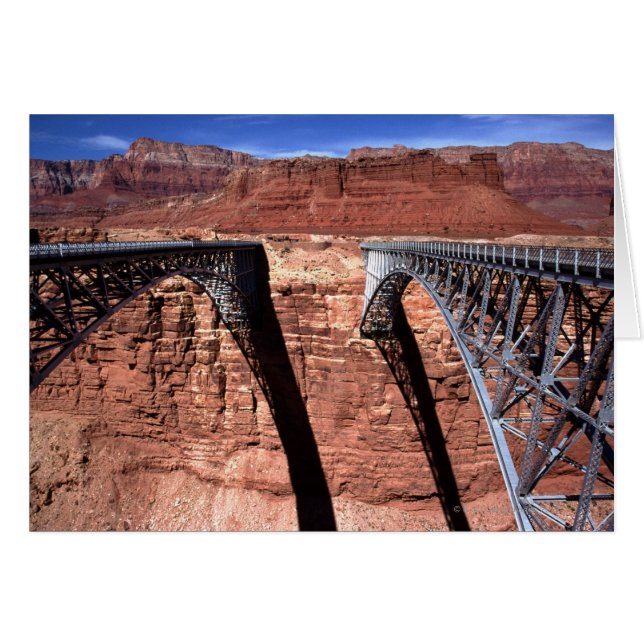 USA, Arizona, View of Navajo Bridge in Grand (Vorderseite (Horizontal))