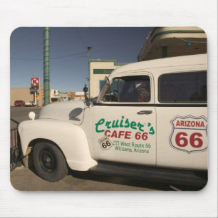 USA, Arizona, Williams: Cruisers Cafe 66 Alt Mousepad