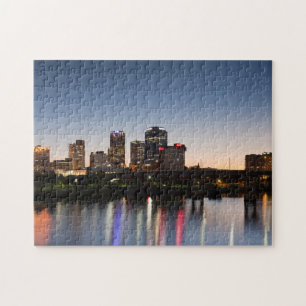 USA, Arkansas, Little Rock, Stadt-Skyline Puzzle