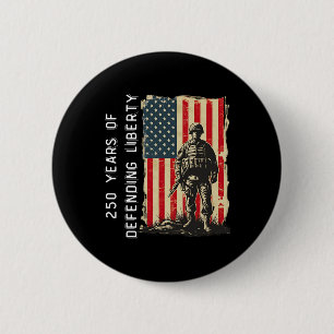 Usa Army Patriotisches 250. Jubiläumsparade Milita Button
