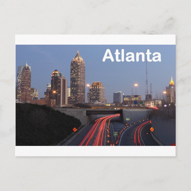 USA Atlanta (St.K.) Postkarte (Vorderseite)