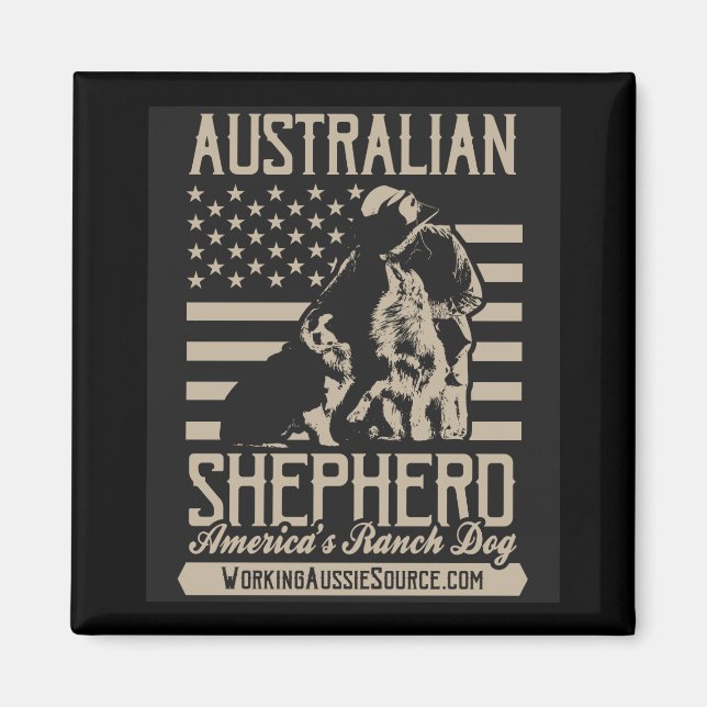 USA Aussie Magnet (Vorne)