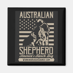USA-Australiermagnet Magnet