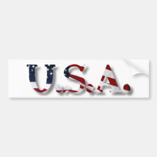 USA AUTOAUFKLEBER