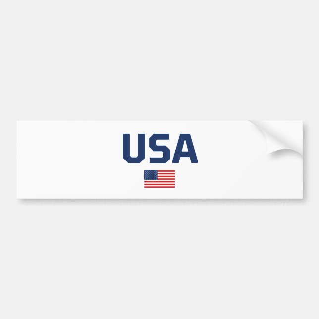 USA AUTOAUFKLEBER (Vorne)
