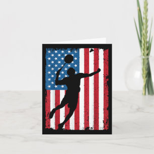 Usa Badminton Flag Vintage Sportflagge Karte