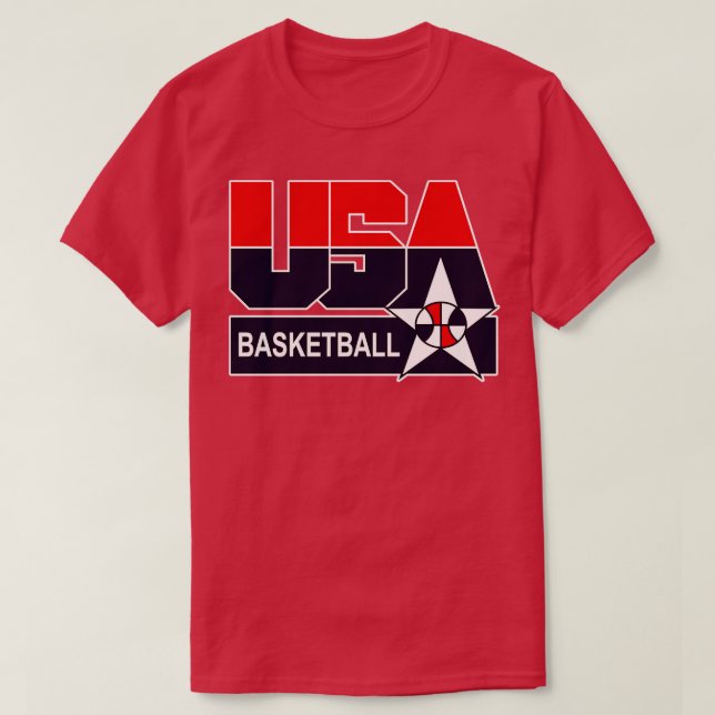 USA Basketball Dream Team 92 Retro 1 T-Shirt (Design vorne)