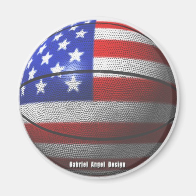 USA Basketball Magnet (Vorne)