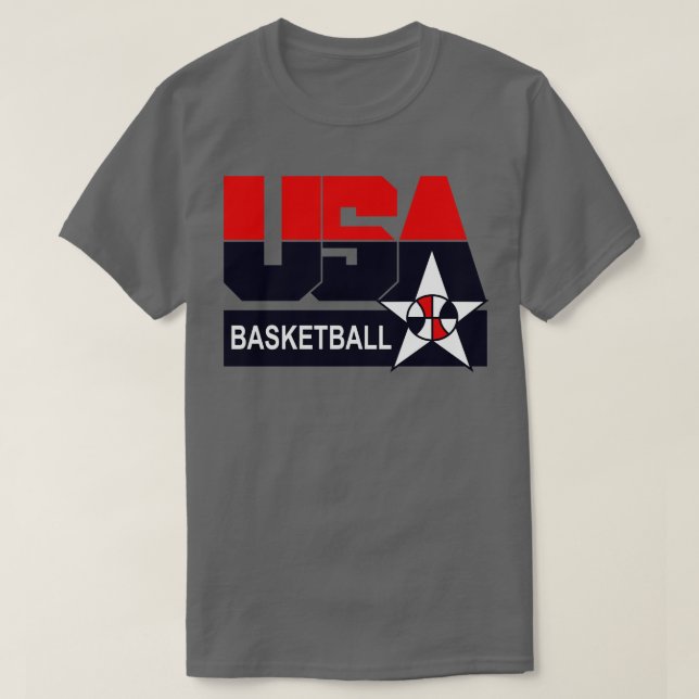 USA Basketball Mütze T-Shirt (Design vorne)