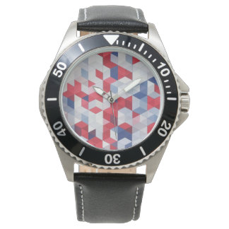 USA Bauhaus Geometrie Art Armbanduhr