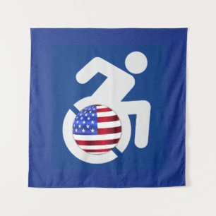 USA behindert Wandteppich
