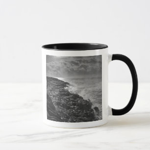  USA. Bei Sonnenaufgang fließt die geschmolzene La Tasse