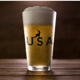 USA Bergsteigen Glas