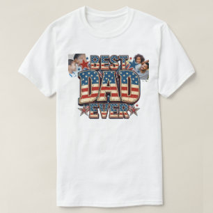 USA-Bester Vater überhaupt trendiges Design T-Shirt