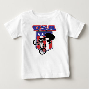 USA-BMX-Fahrer Baby T-shirt