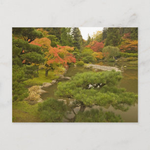 USA, Bundesstaat Washington, Seattle. Japanisch Postkarte