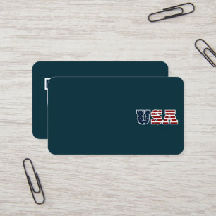 USA Business Card Visitenkarte