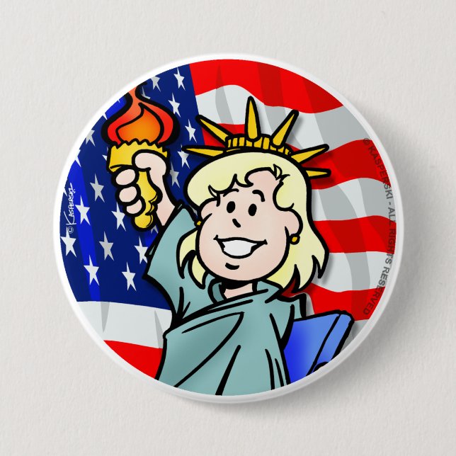 USA BUTTON (Vorderseite)