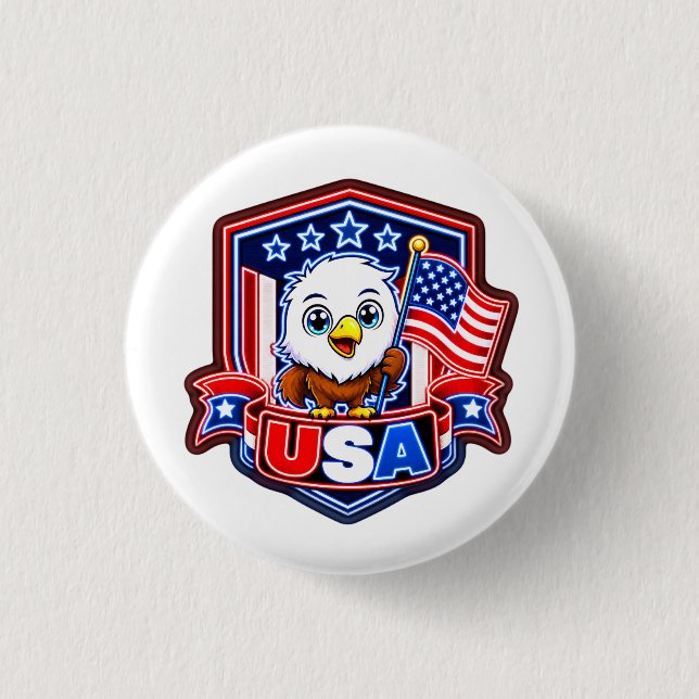 USA BUTTON (Vorderseite)