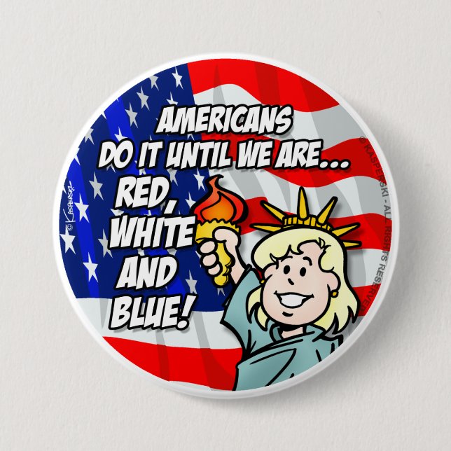 USA BUTTON (Vorderseite)