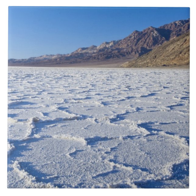 USA, CA, Death Valley NP, Salzformationen Fliese (Vorderseite)