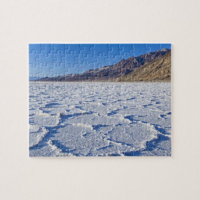 USA, CA, Death Valley NP, Salzformationen Puzzle (Horizontal)