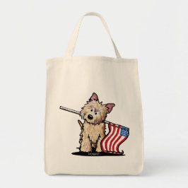 USA Cairn Terrier Lebensmittelgeschäft Tasche