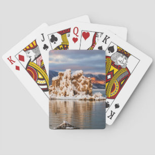 USA, California, Sunrise at Mono Lake Spielkarten