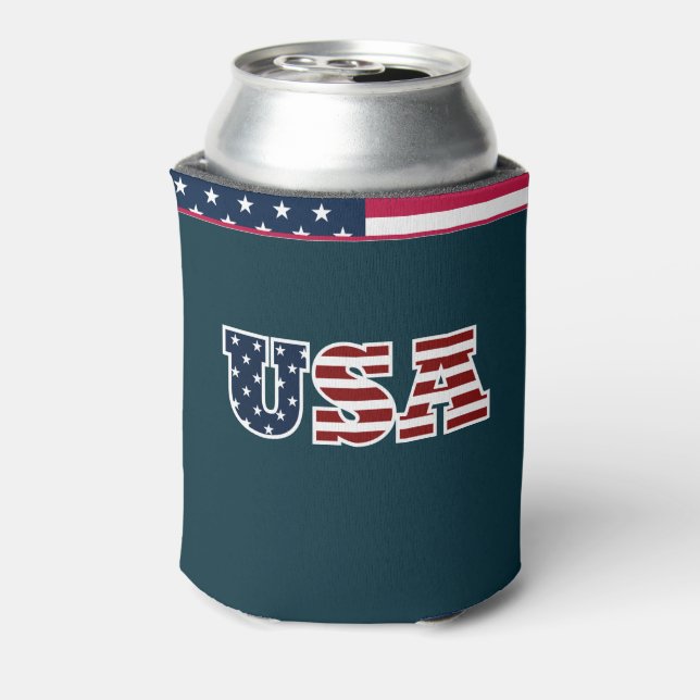 USA Can Cooler Dosenkühler (Kanne Rückseite)