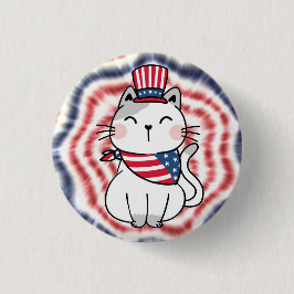 USA Cat Button - Kinderlose Katze Ladys - 5 von 5
