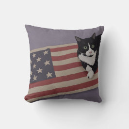 USA Cat Kissen