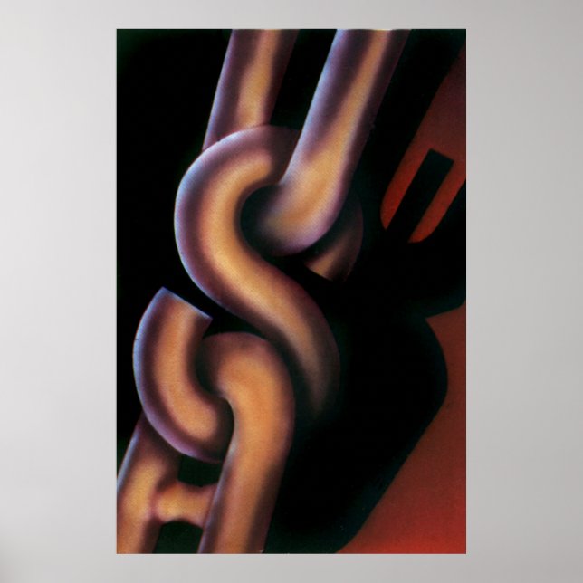 USA Chains Propaganda Poster (Vorne)