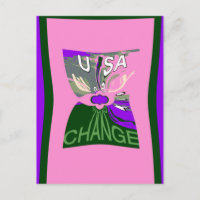 USA Change Art Print