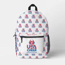 USA Chef Flag Anpassbarer Backpack