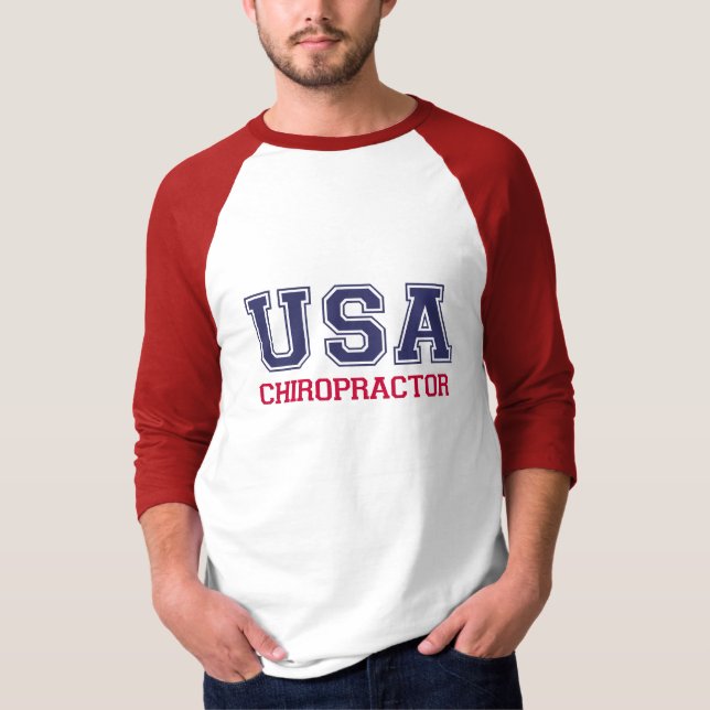 USA-Chiropraktor-T - Shirt (Vorderseite)